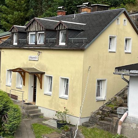Pension Alpenrose Bad Schandau Bagian luar foto