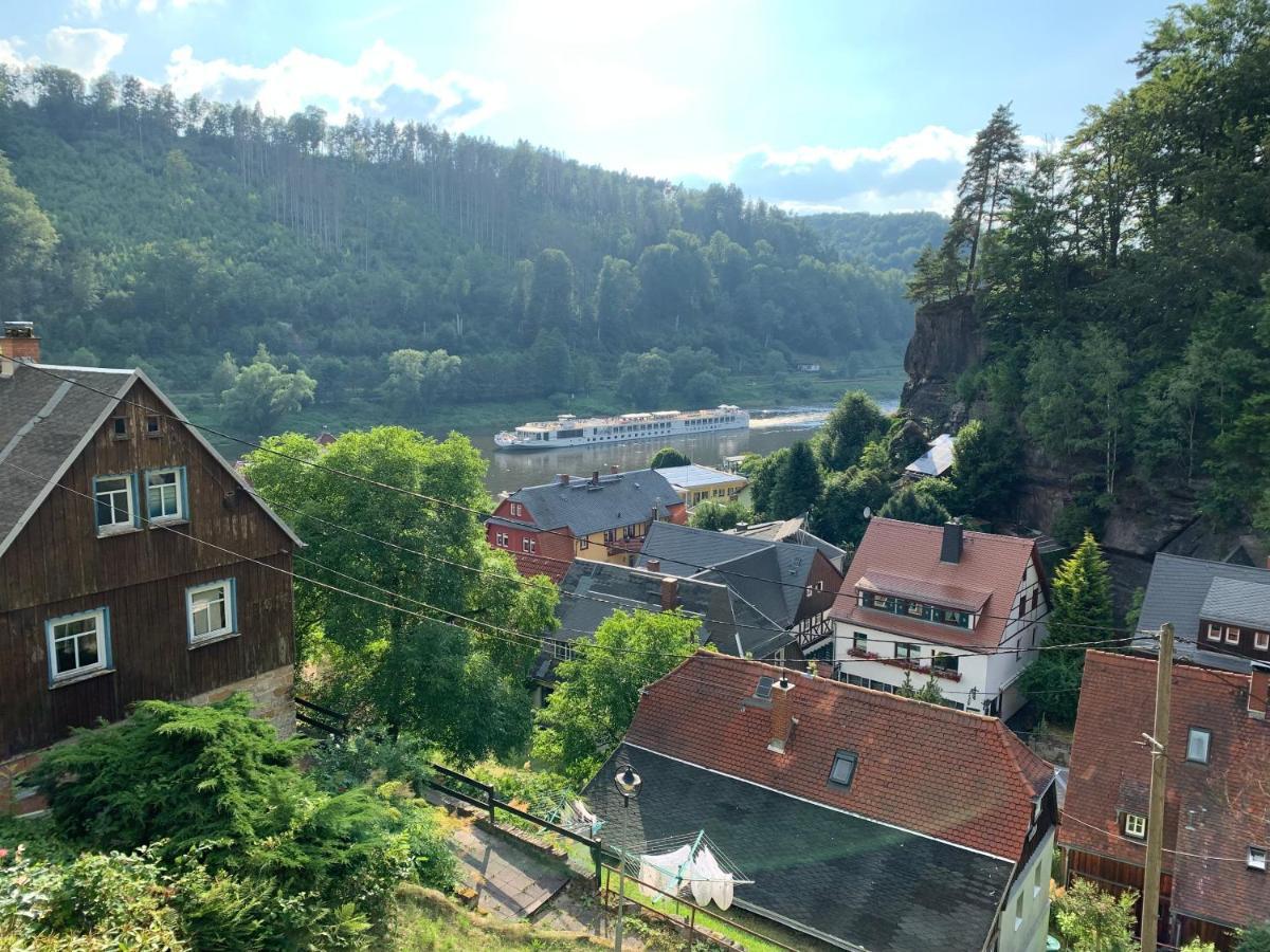 Pension Alpenrose Bad Schandau Bagian luar foto