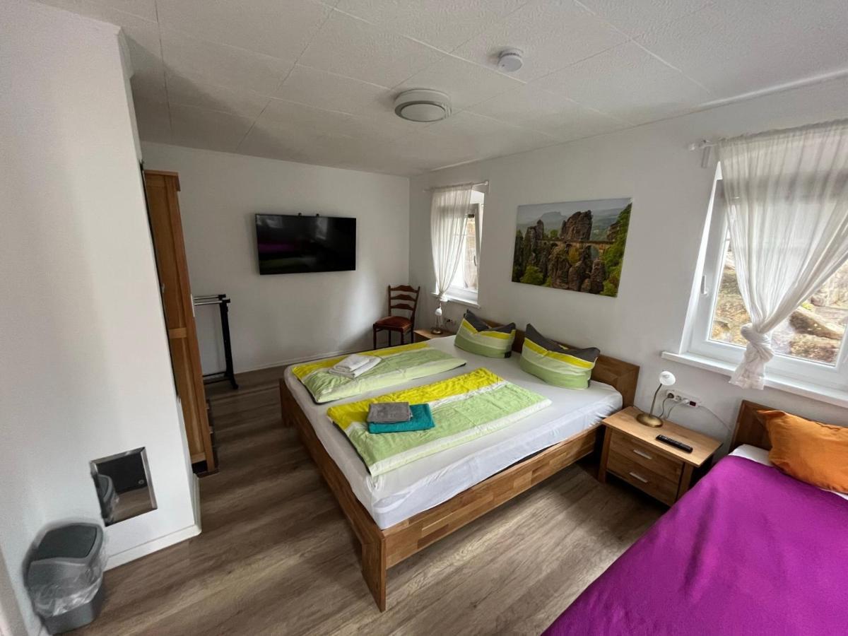 Pension Alpenrose Bad Schandau Bagian luar foto