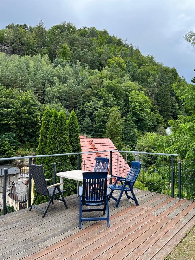 Pension Alpenrose Bad Schandau Bagian luar foto